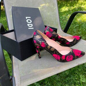 New Listing: "Lodi" Leather Stiletto-Heel Shoes